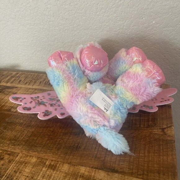 Barbie Unicorn Plush Stuffed Animal Toy Mattel 2021 Pastel Sound Works 10” - Picture 6 of 11